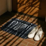 san-antonio-spurs-graphic-stripes-silver-doormat-best-selling.webp