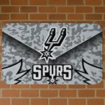san-antonio-spurs-layered-lines-silver-doormat-best-selling.webp