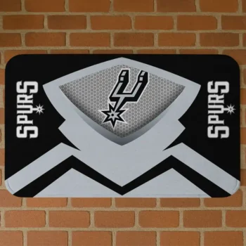 San Antonio Spurs Ninja Mesh Silver Doormat