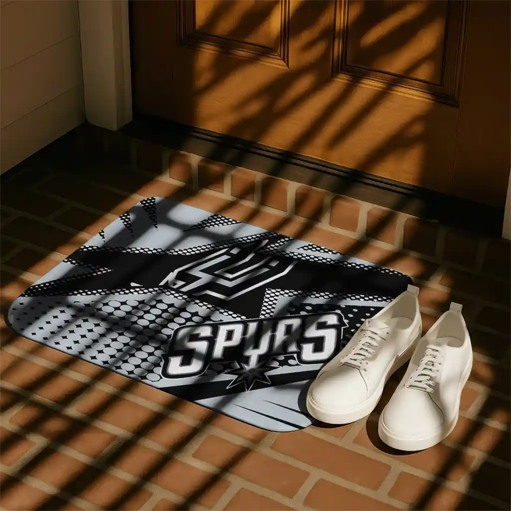 san-antonio-spurs-sharp-flash-silver-doormat-trendy.webp