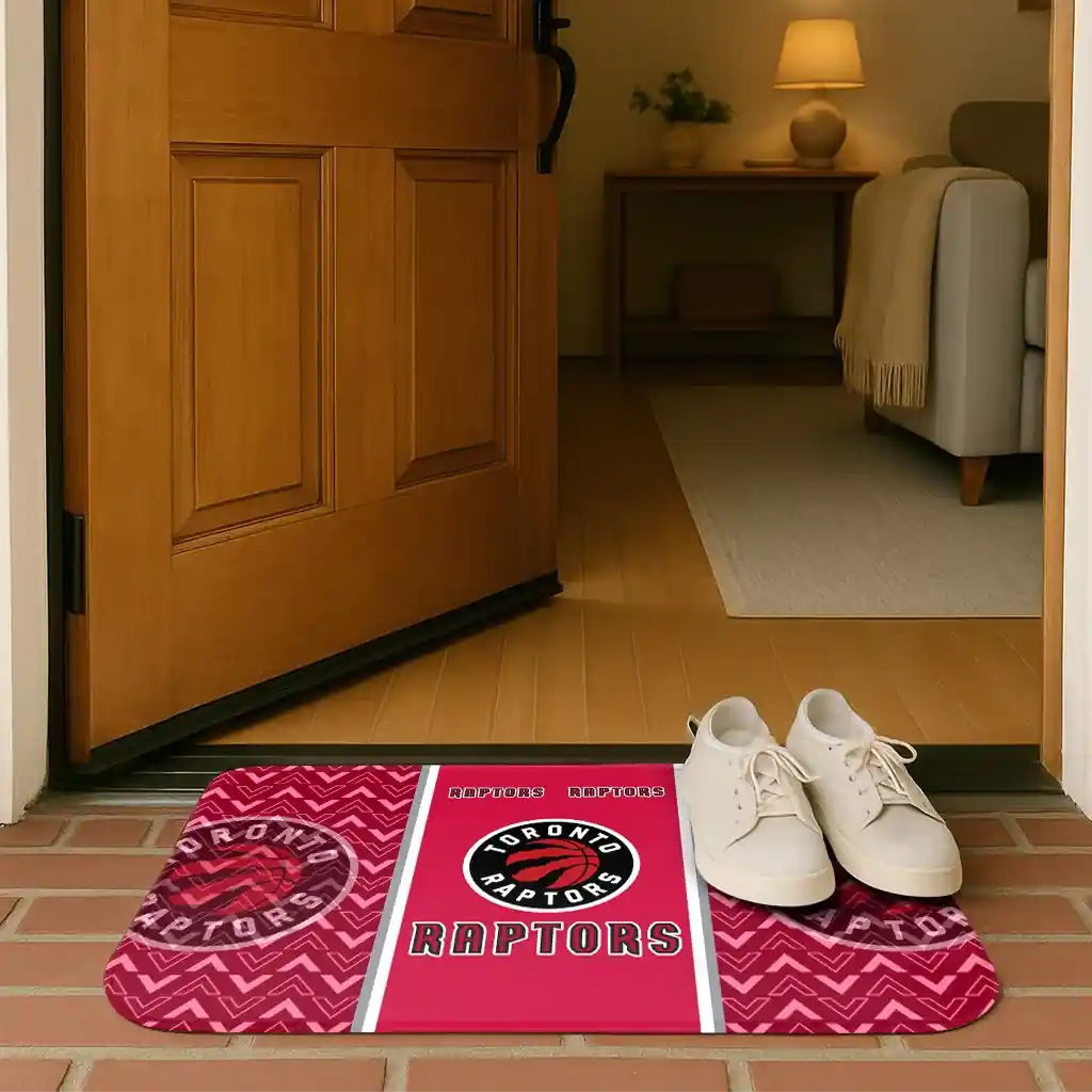 toronto-raptors-chevron-stack-red-doormat-fashion-forward.webp