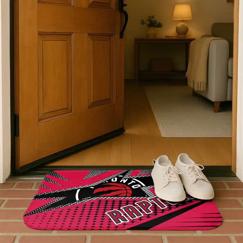 toronto-raptors-sharp-flash-red-doormat-fashion-forward.webp