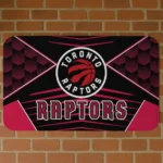 Toronto Raptors Techno Camo Red Black Doormat