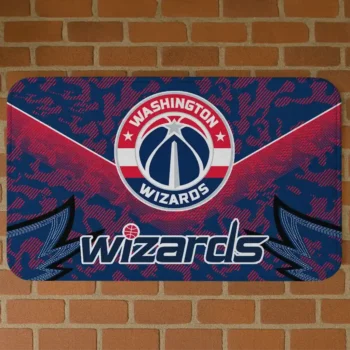 Washington Wizards Layered Lines Blue Doormat