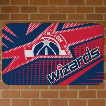 Washington Wizards Sharp Flash Blue Doormat
