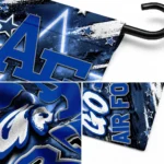 Air Force Falcons Garden Flag Custom Glowing Star Blue Best Selling
