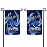 Air Force Falcons Garden Flag Custom Swirl Vortex Blue Best Selling