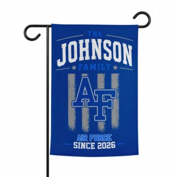 Air Force Falcons Garden Flag Customized Distressed Stripes Blue Best Selling