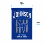 Air Force Falcons Garden Flag Customized Distressed Stripes Blue Best Selling