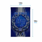 Air Force Falcons Garden Flag Customized Laurel Wreath Blue Best Selling