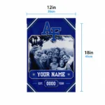 Air Force Falcons Garden Flag Customized Photo Frame Blue Best Selling
