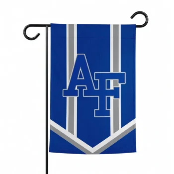 Air Force Falcons Garden Flag Personalized Chevron Stripes Blue Best Selling