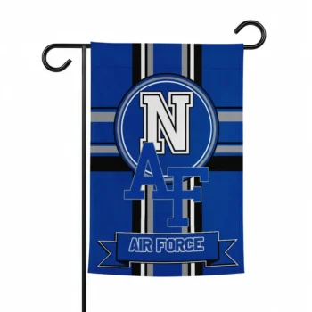 Air Force Falcons Garden Flag Personalized Circle Medallion Blue Best Selling