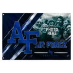 Air Force Falcons House Flag Custom Diagonal Stripes Blue Best Selling
