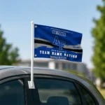 Air Force Falcons House Flag Personalized Brushed Streaks Blue Best Selling