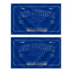 Air Force Falcons House Flag Personalized Ornate Border Blue Best Selling