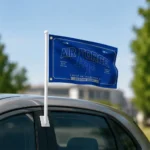 Air Force Falcons House Flag Personalized Ornate Border Blue Best Selling