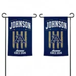 Akron Zips Garden Flag Custom Distressed Stripes Blue Best Selling