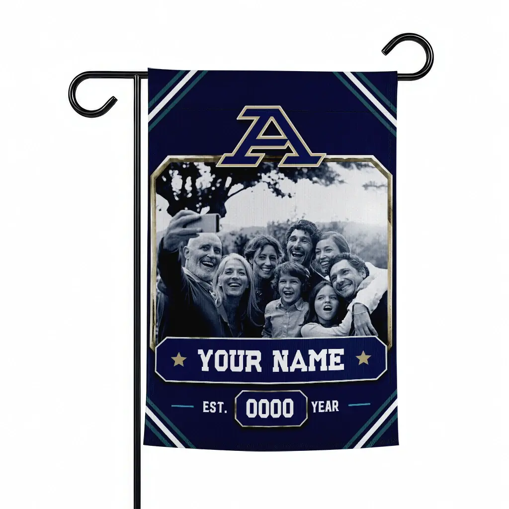 Akron Zips Garden Flag Custom Photo Frame Blue Best Selling Akron Zips Garden Flag Custom Photo Frame Blue Best Selling