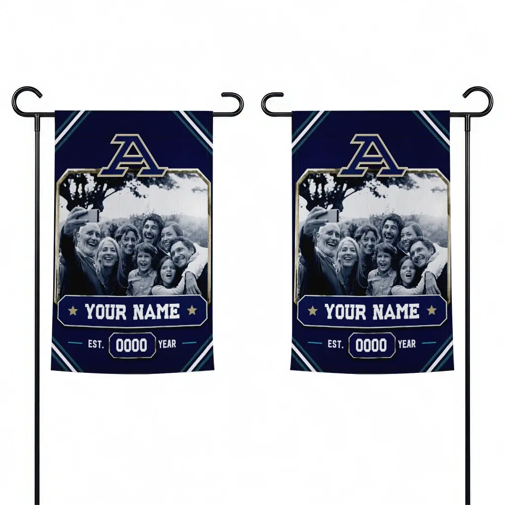 Akron Zips Garden Flag Custom Photo Frame Blue Fashion Forward Akron Zips Garden Flag Custom Photo Frame Blue Fashion Forward