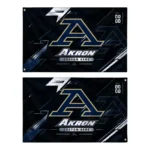 Akron Zips House Flag Custom Speed Slashes Blue Best Selling