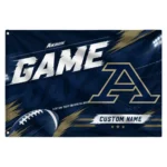 Akron Zips House Flag Personalized Action Streaks Blue Best Selling