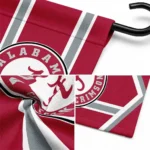 Alabama Crimson Tide Garden Flag Customized Chevron Stripes Crimson Best Selling