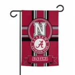 Alabama Crimson Tide Garden Flag Customized Circle Medallion Crimson Best Selling