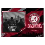 Alabama Crimson Tide House Flag Custom Framed Photo Crimson Black Best Selling
