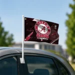 Alabama Crimson Tide House Flag Custom Speed Slashes Crimson Best Selling