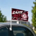 Alabama Crimson Tide House Flag Personalized Action Streaks Crimson Best Selling