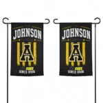 Appalachian State Mountaineers Garden Flag Custom Distressed Stripes Black Best Selling