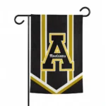 Appalachian State Mountaineers Garden Flag Customized Chevron Stripes Black Best Selling