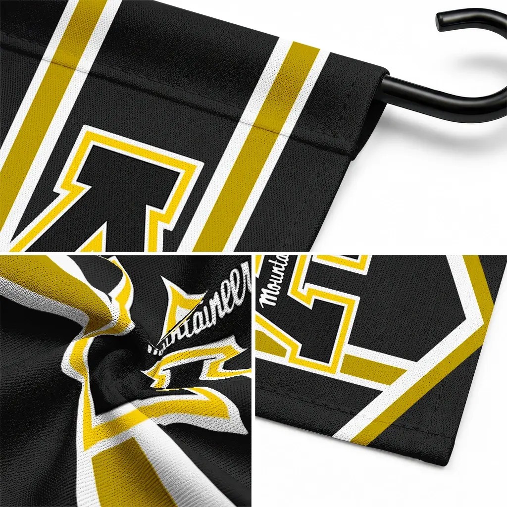 Appalachian State Mountaineers Garden Flag Customized Chevron Stripes Black Latest Model Appalachian State Mountaineers Garden Flag Customized Chevron Stripes Black Latest Model