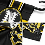 Appalachian State Mountaineers Garden Flag Customized Circle Medallion Black Best Selling