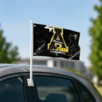 Appalachian State Mountaineers House Flag Custom Speed Slashes Black Best Selling