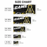 Appalachian State Mountaineers House Flag Personalized Action Streaks Black Best Selling