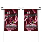 Arizona Cardinals Garden Flag Custom Swirl Vortex Red Best Selling