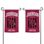 Arizona Cardinals Garden Flag Customized Distressed Stripes Red Best Selling