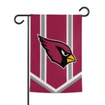 Arizona Cardinals Garden Flag Personalized Chevron Stripes Red Best Selling