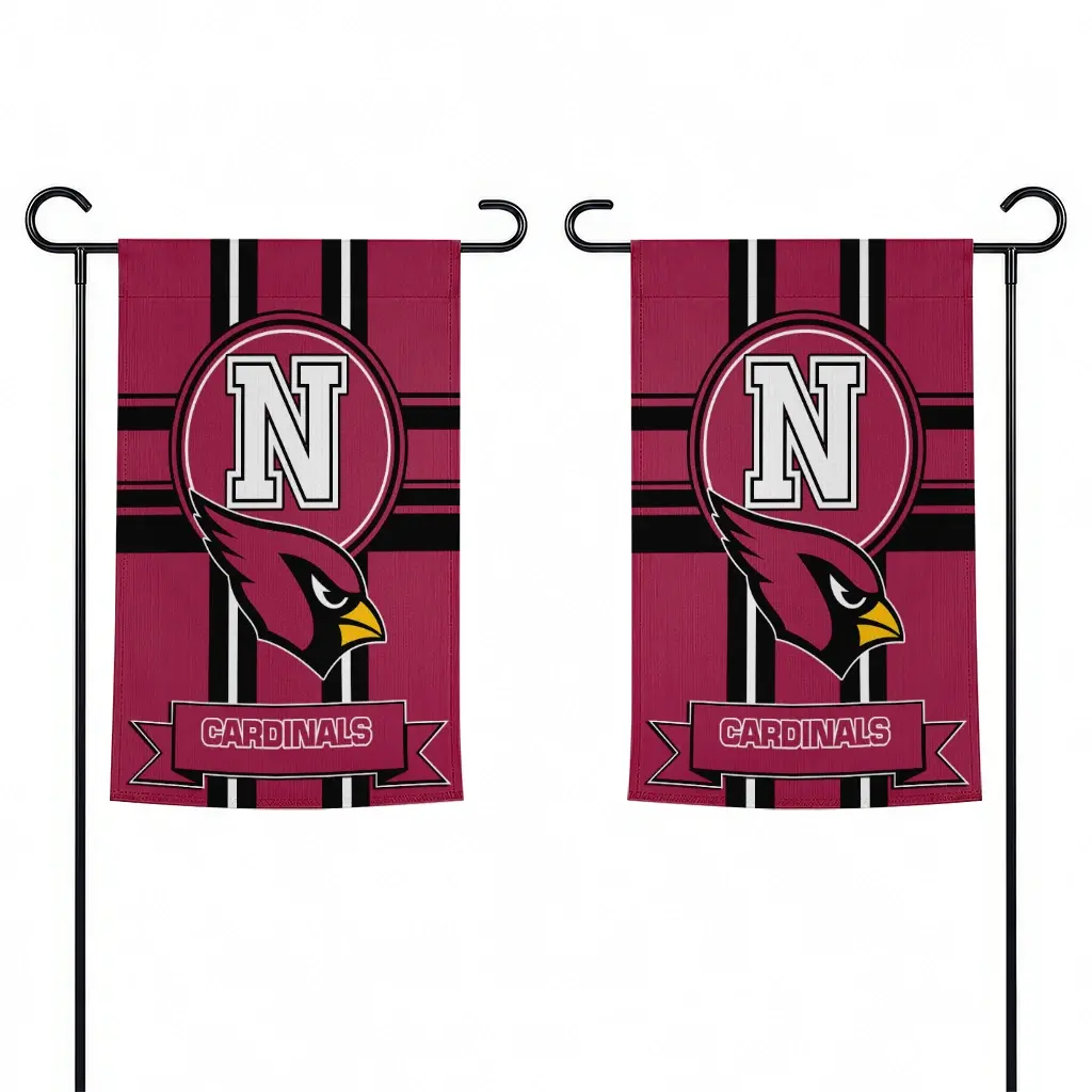 Arizona Cardinals Garden Flag Personalized Circle Medallion Red Fashion Forward Arizona Cardinals Garden Flag Personalized Circle Medallion Red Fashion Forward