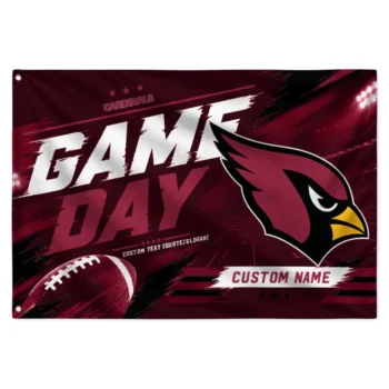 Arizona Cardinals House Flag Custom Action Streaks Red Best Selling