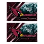 Arizona Cardinals House Flag Custom Diagonal Stripes Red Best Selling