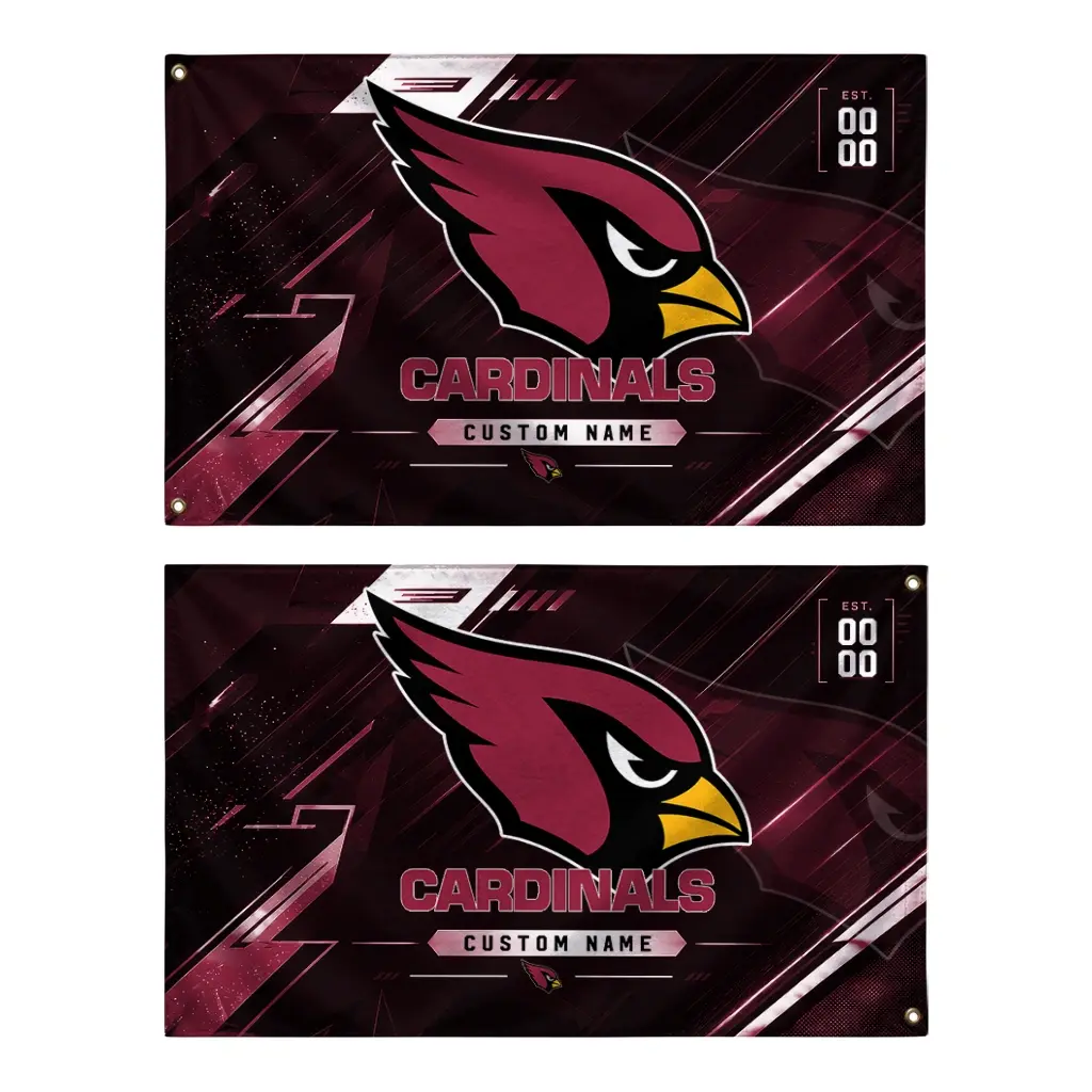 Arizona Cardinals House Flag Customized Speed Slashes Red Fashion Forward Arizona Cardinals House Flag Customized Speed Slashes Red Fashion Forward