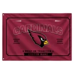 Arizona Cardinals House Flag Personalized Ornate Border Red Best Selling