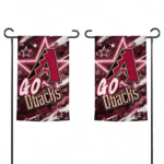 Arizona Diamondbacks Garden Flag Custom Glowing Star Red Best Selling