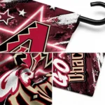 Arizona Diamondbacks Garden Flag Custom Glowing Star Red Best Selling