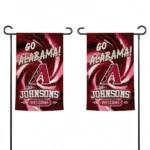 Arizona Diamondbacks Garden Flag Custom Swirl Vortex Red Best Selling