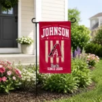 Arizona Diamondbacks Garden Flag Customized Distressed Stripes Red Best Selling