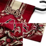 Arizona Diamondbacks Garden Flag Customized Laurel Wreath Red Best Selling